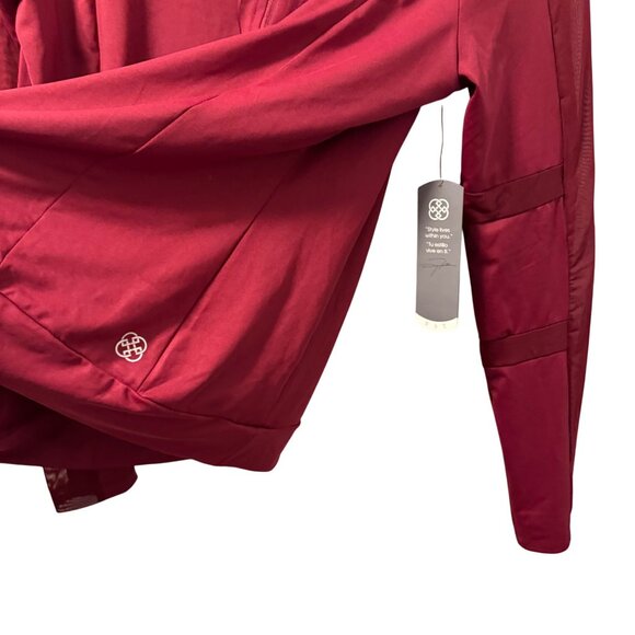 Daisy Fuentes Athletic Zip Up Jacket With Mesh Panels Activewear Sz M jacket. NW - Picture 10 of 12